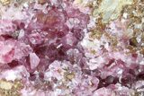 Cobaltoan Calcite Crystal Cluster - Bou Azzer, Morocco #185593-1